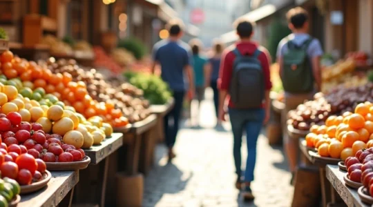 food markets of France
