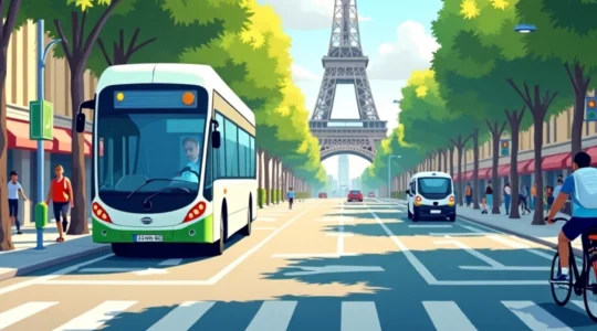 ecological transport in Paris