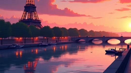 romantic spots in Paris